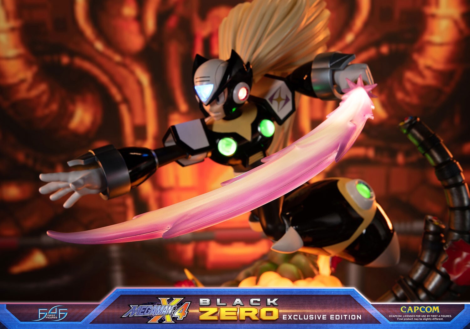 Rockman X4 - Zero - Black, Exclusive Edition (First 4 Figures) photo 21