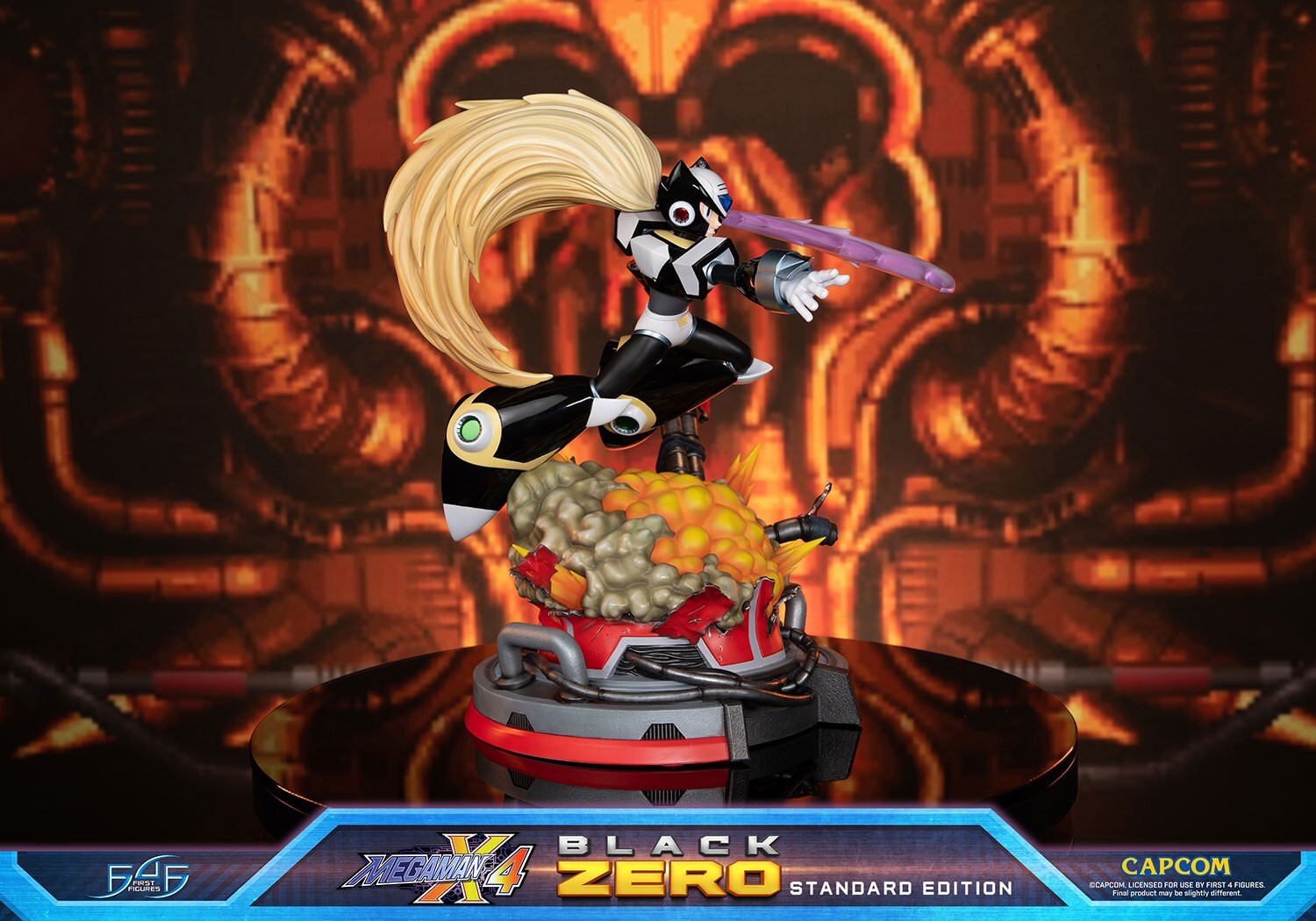 Rockman X4 - Zero - Black, Exclusive Edition (First 4 Figures) photo 23