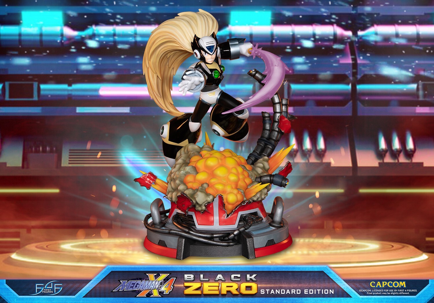 Rockman X4 - Zero - Black, Exclusive Edition (First 4 Figures) photo 33