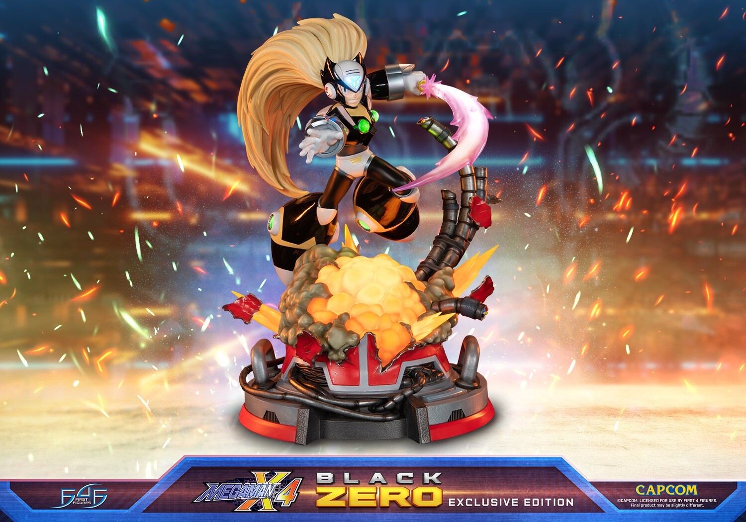 Rockman X4 - Zero - Black, Exclusive Edition (First 4 Figures) photo 42