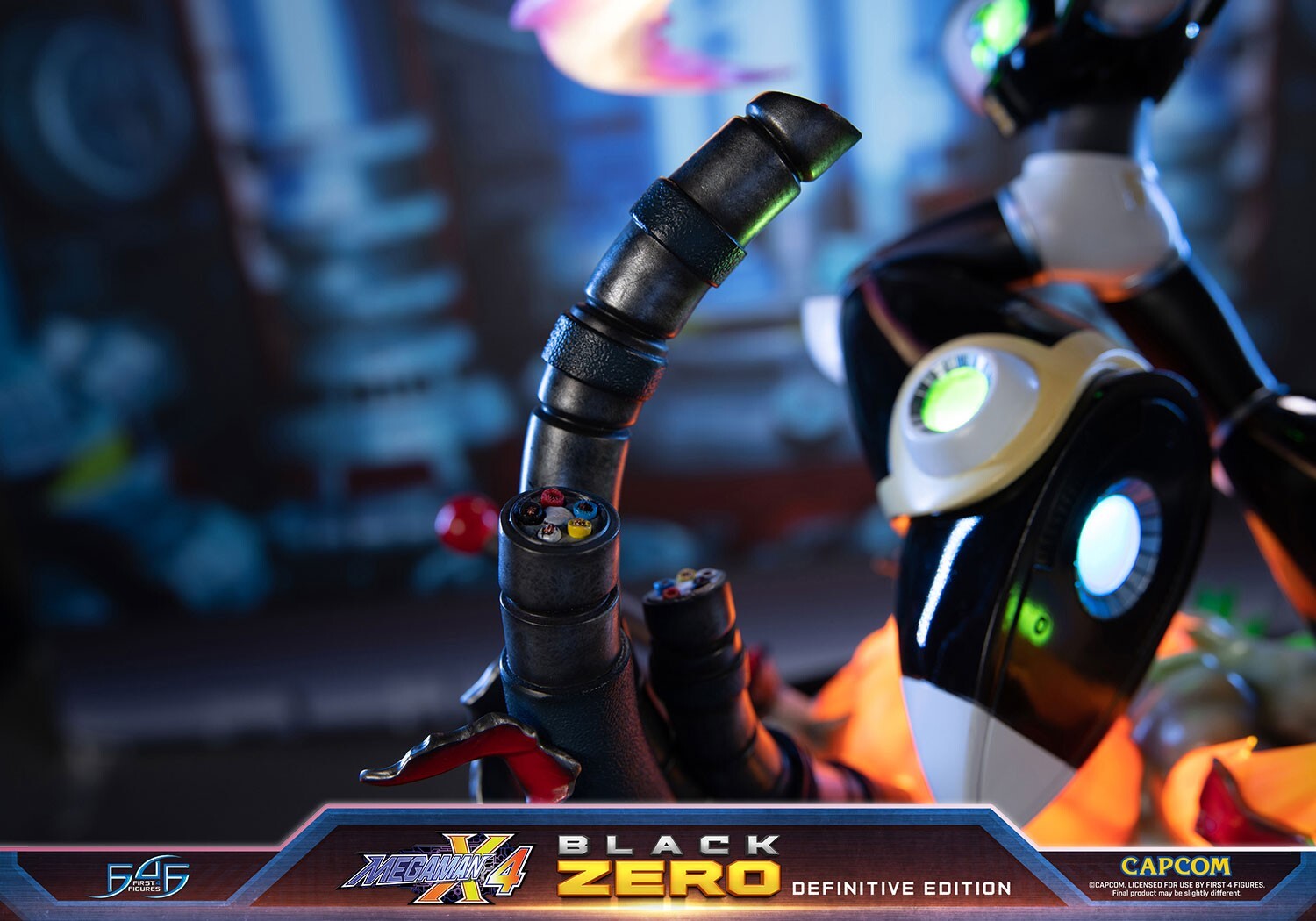 Rockman X4 - Zero - Black, Definitive Edition (First 4 Figures) photo 2
