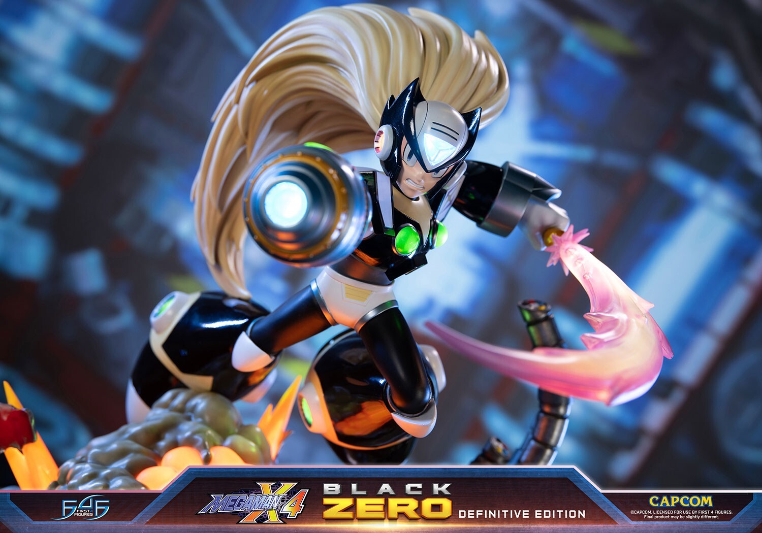 Rockman X4 - Zero - Black, Definitive Edition (First 4 Figures) photo 4