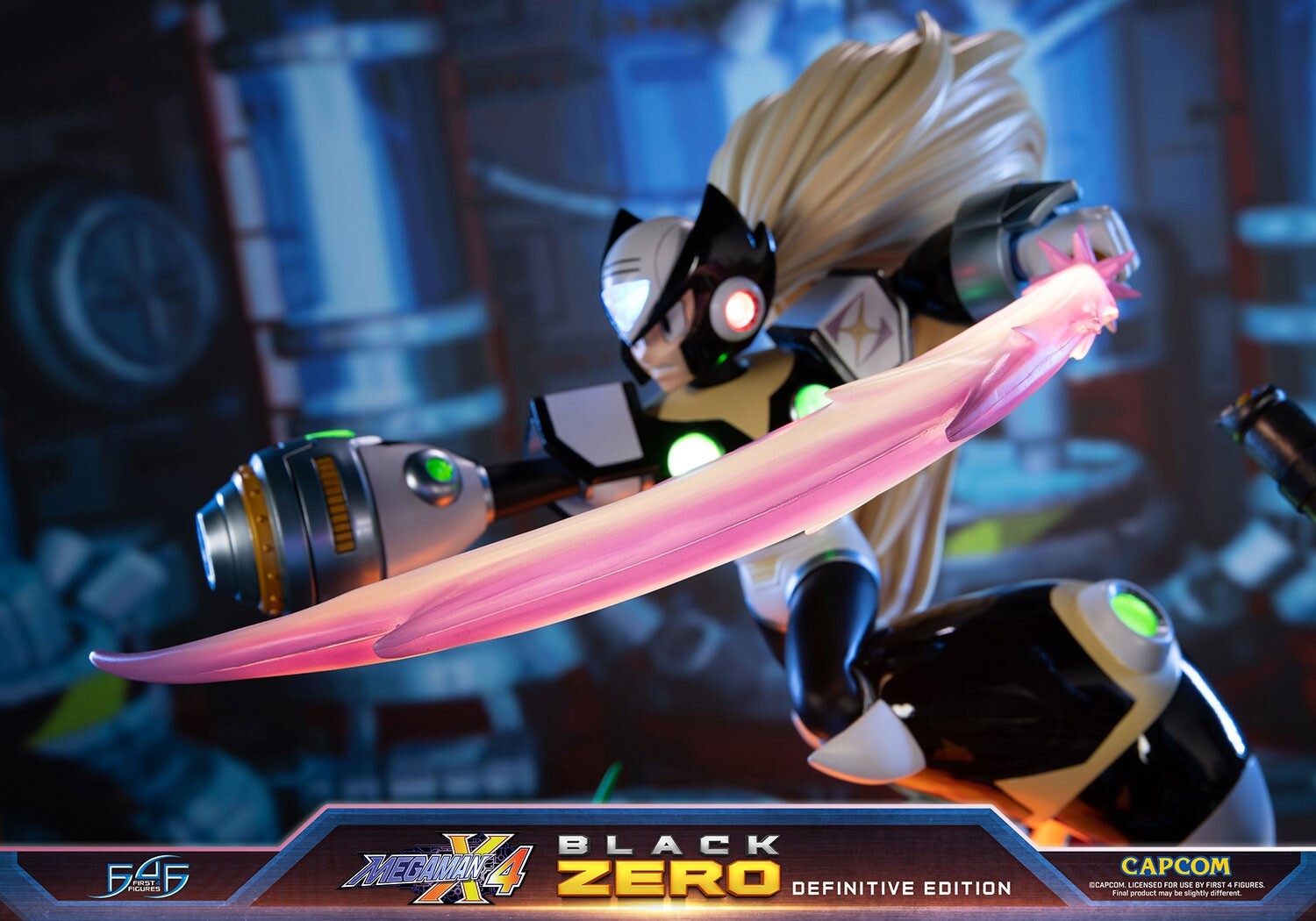 Rockman X4 - Zero - Black, Definitive Edition (First 4 Figures) photo 9