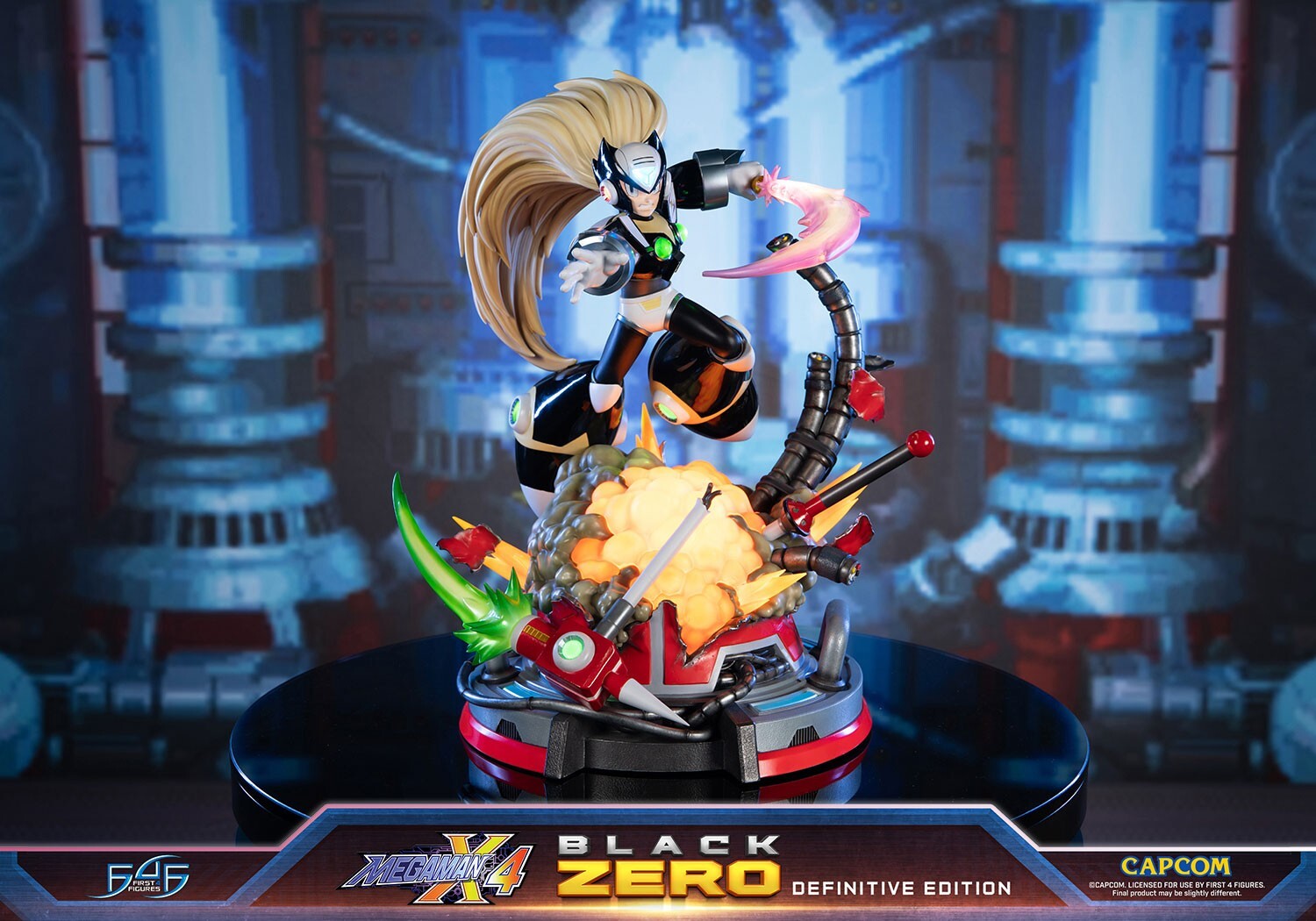 Rockman X4 - Zero - Black, Definitive Edition (First 4 Figures) photo 10