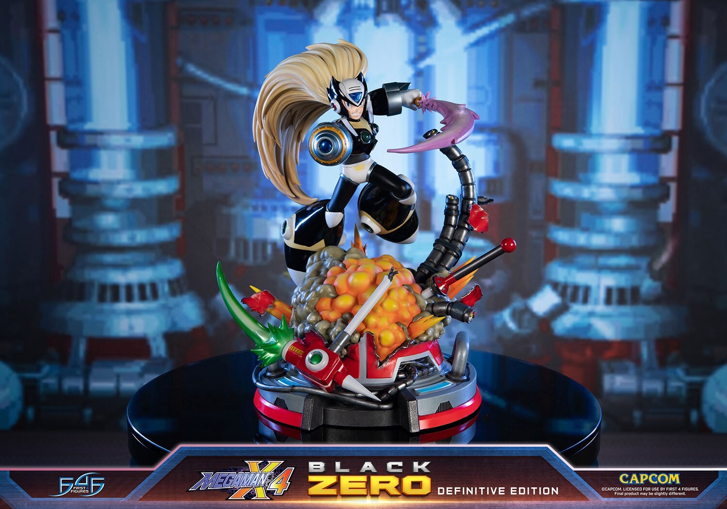 Rockman X4 - Zero - Black, Definitive Edition (First 4 Figures) photo 11