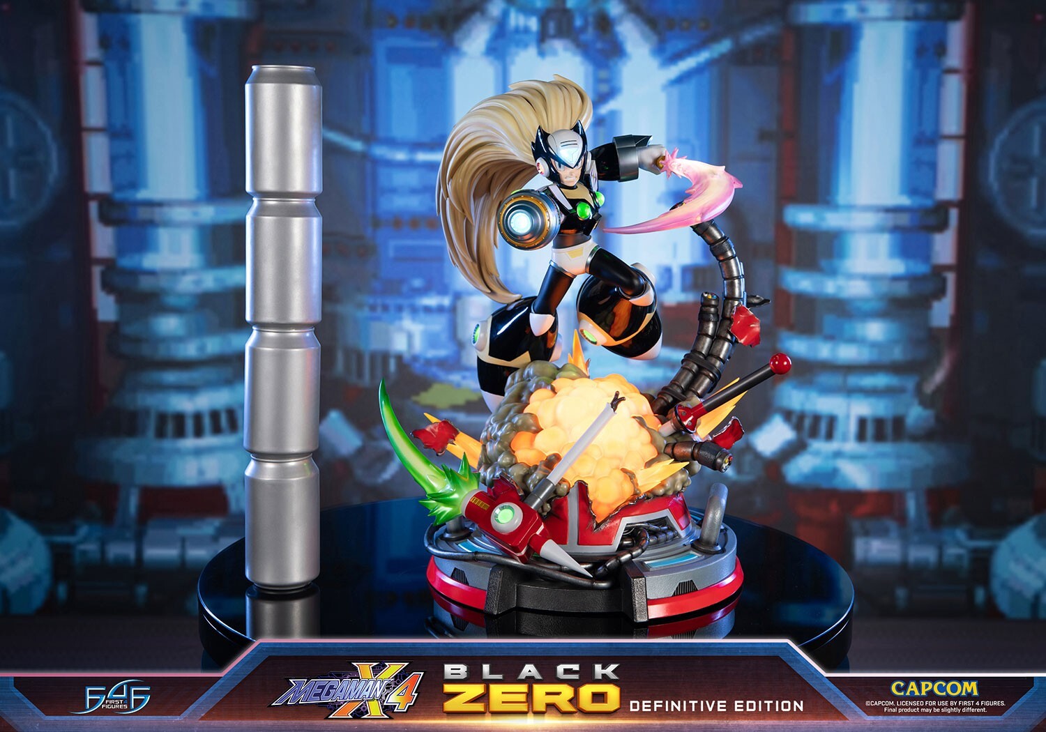 Rockman X4 - Zero - Black, Definitive Edition (First 4 Figures) photo 13