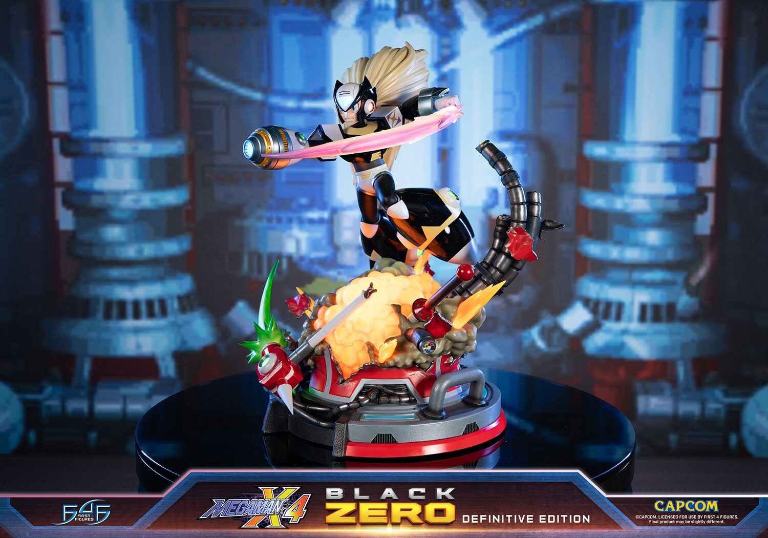 Rockman X4 - Zero - Black, Definitive Edition (First 4 Figures) photo 15