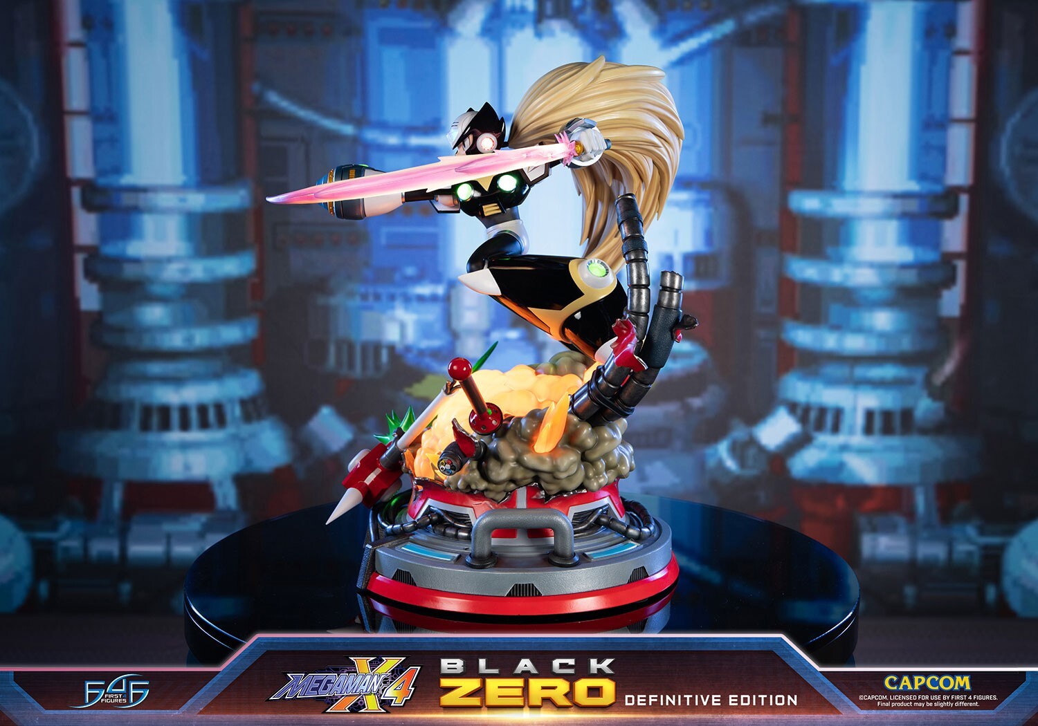 Rockman X4 - Zero - Black, Definitive Edition (First 4 Figures) photo 16