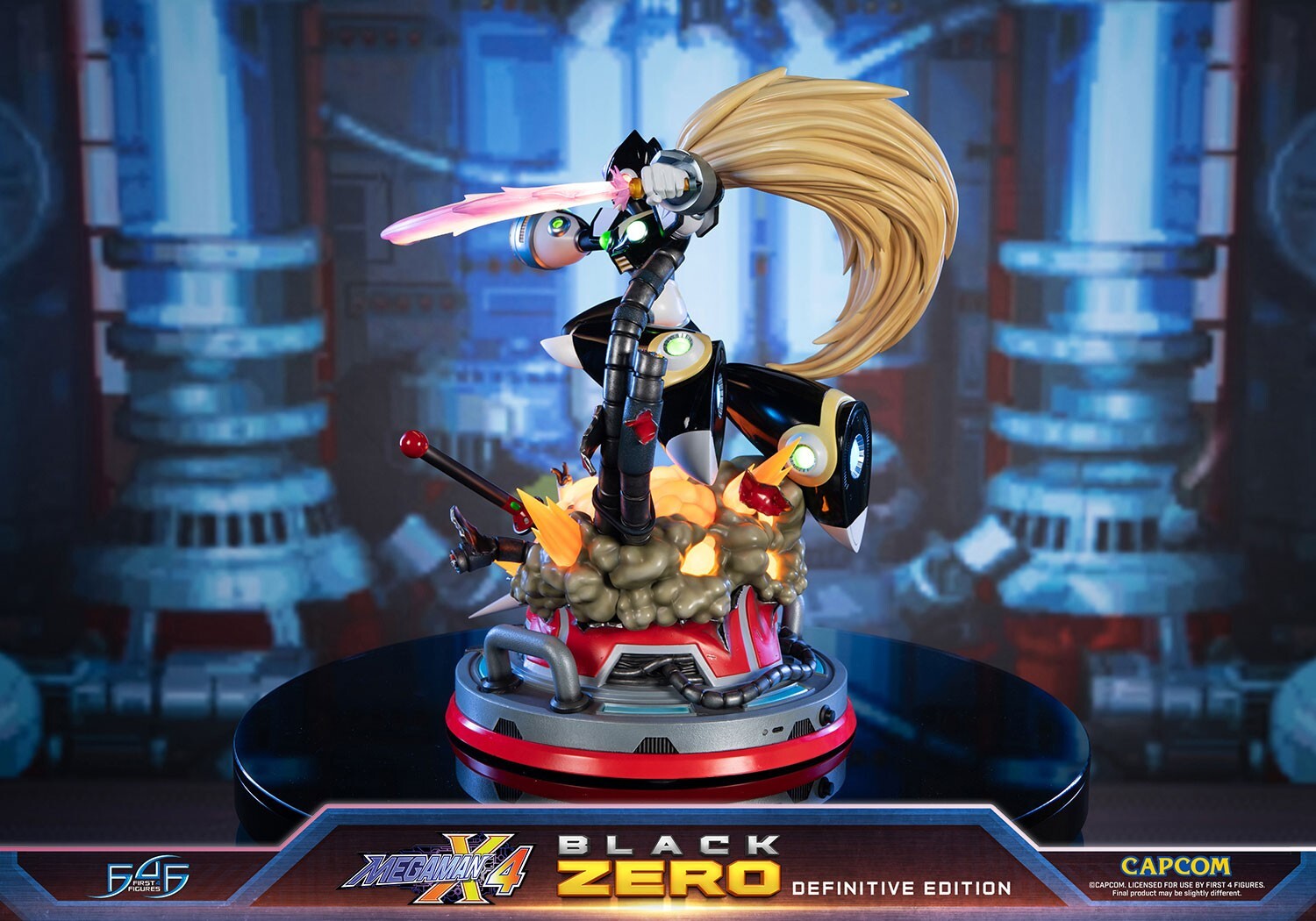 Rockman X4 - Zero - Black, Definitive Edition (First 4 Figures) photo 17