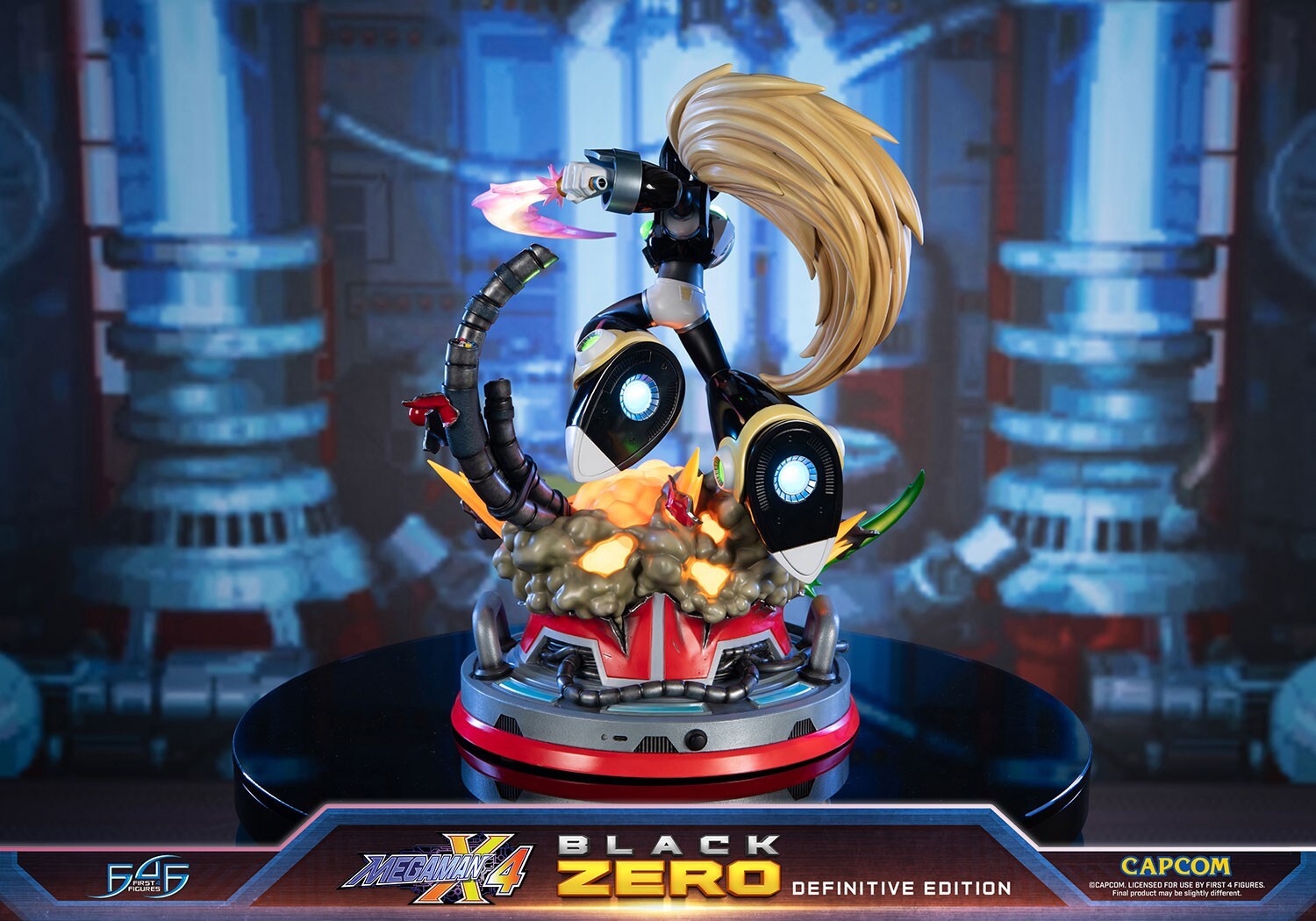 Rockman X4 - Zero - Black, Definitive Edition (First 4 Figures) photo 19