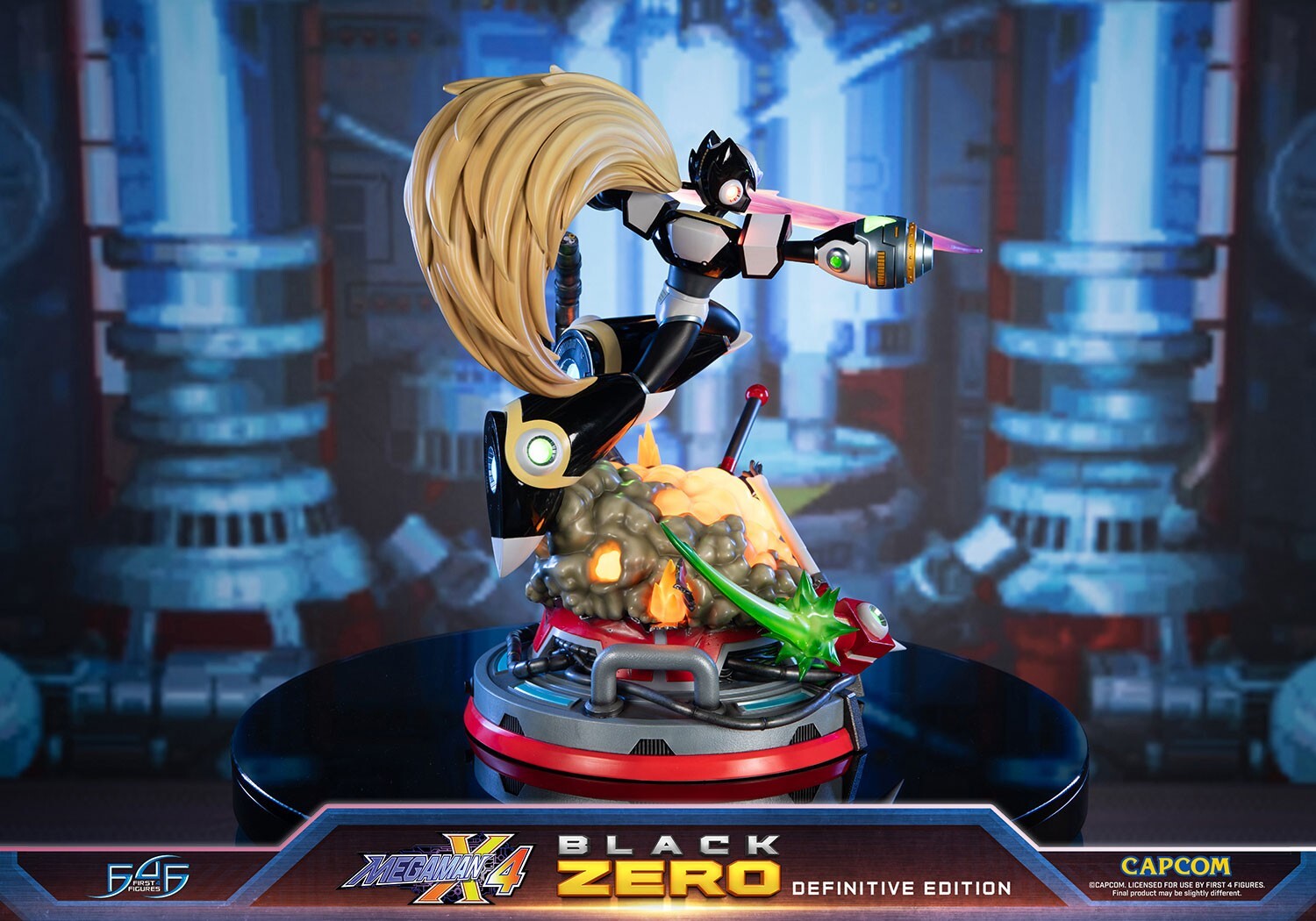 Rockman X4 - Zero - Black, Definitive Edition (First 4 Figures) photo 21