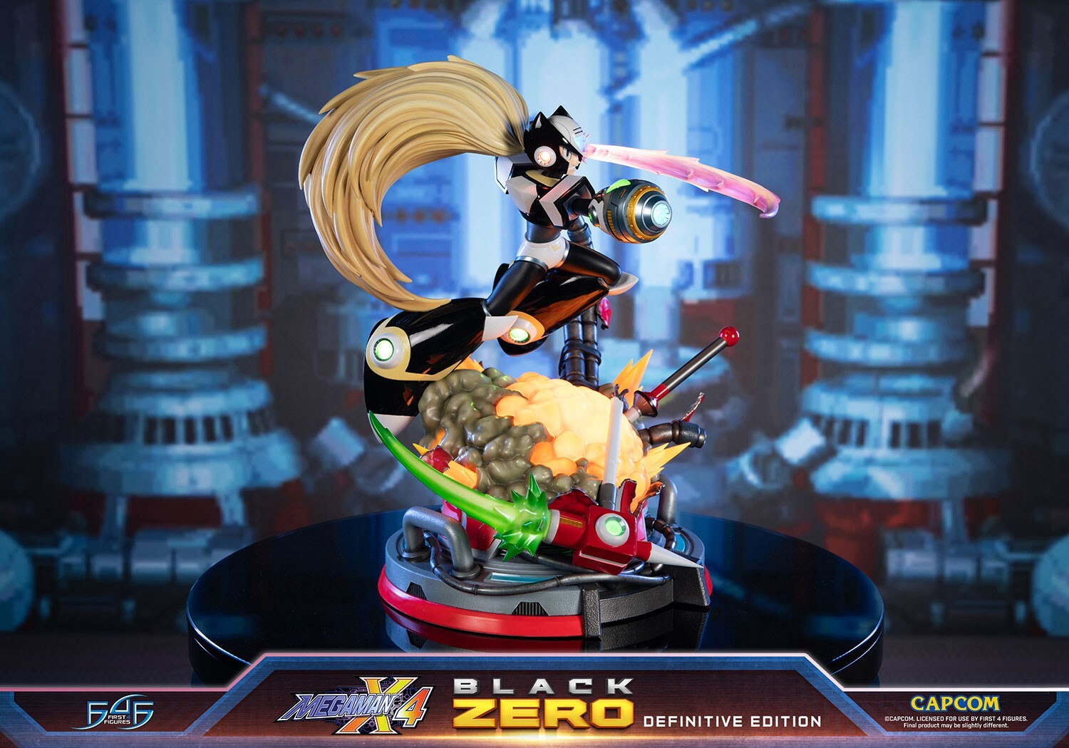 Rockman X4 - Zero - Black, Definitive Edition (First 4 Figures) photo 22