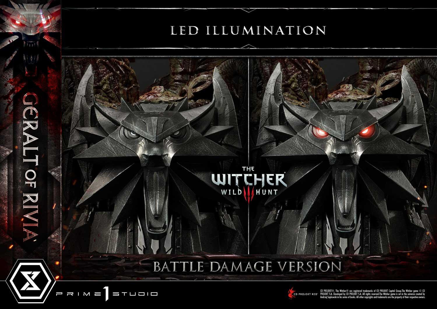 The Witcher 3: Wild Hunt - Geralt - Museum Masterline Series  (MMW3-01BD) - 1/3 - Battle Damage Version (Prime 1 Studio) photo 36