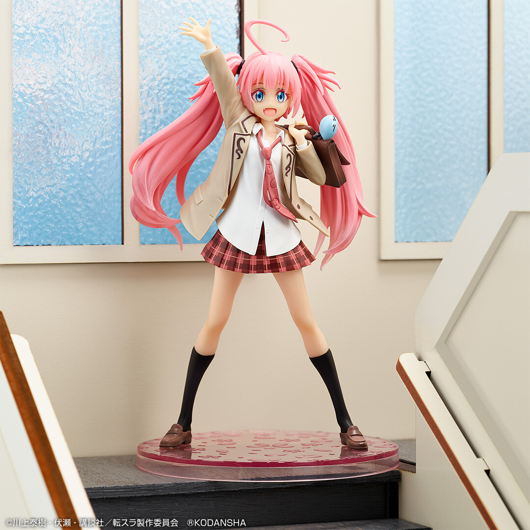 Tensei Shitara Slime Datta Ken - Milim Nava - Rimuru Tempest - Ichiban Kuji - Ichiban Kuji ONLINE Tensei Shitara Slime Datta Ken ~Shiritsu Tempest Gakuen II~  (B Prize) - Uniform ver. (Bandai Spirits) photo 3