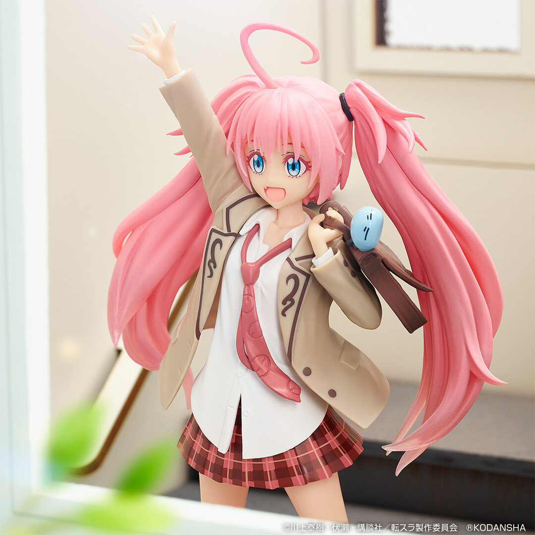 Tensei Shitara Slime Datta Ken - Milim Nava - Rimuru Tempest - Ichiban Kuji - Ichiban Kuji ONLINE Tensei Shitara Slime Datta Ken ~Shiritsu Tempest Gakuen II~  (B Prize) - Uniform ver. (Bandai Spirits) photo 4