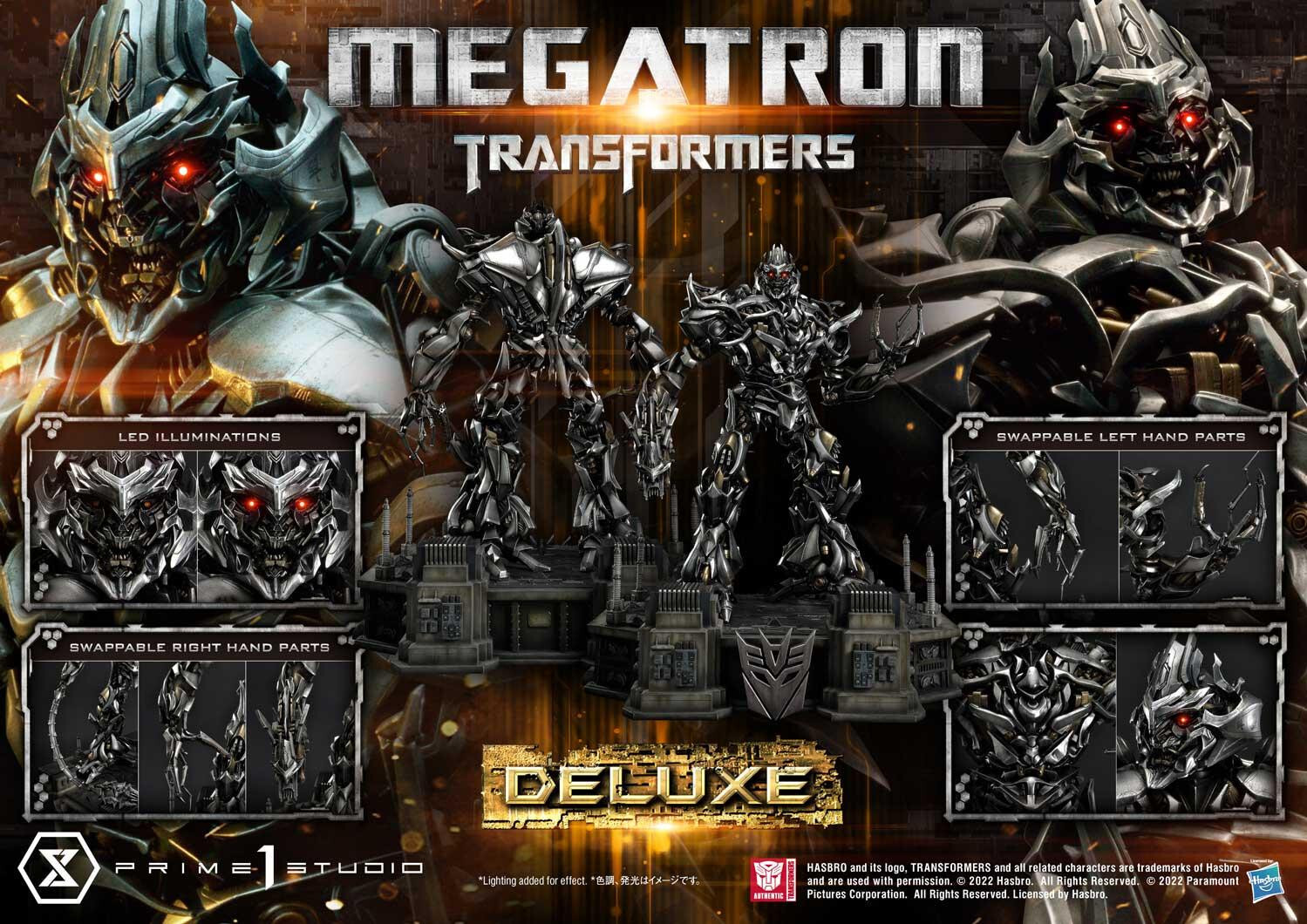 Transformers (2007) - Megatron - Museum Masterline Series  (MMTFM-34DX) - DX Version (Prime 1 Studio) photo 13