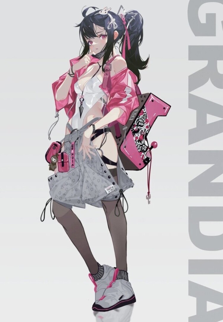 Original - Fashionable Jihua - Pink - 1/7 (Adamas Jinshi)