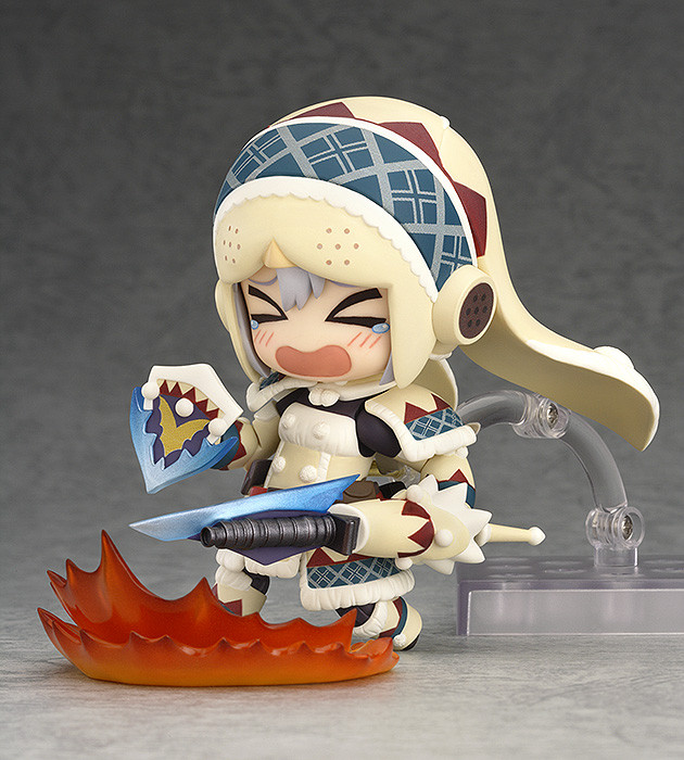 Monster Hunter 4 - Hunter - Otomo Airou - Nendoroid (#376) - Urku Armor ver., Full Action (Good Smile Company) photo 9