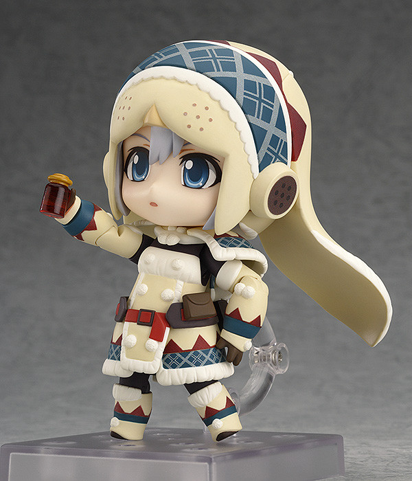 Monster Hunter 4 - Hunter - Otomo Airou - Nendoroid (#376) - Urku Armor ver., Full Action (Good Smile Company) photo 10