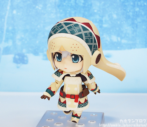 Monster Hunter 4 - Hunter - Otomo Airou - Nendoroid (#376) - Urku Armor ver., Full Action (Good Smile Company) photo 22