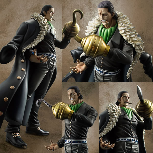 One Piece - Sir Crocodile - Excellent Model - Portrait Of Pirates EX - 1/8 - Repaint Ver. (MegaHouse)