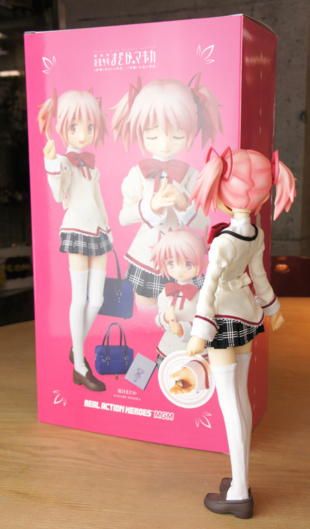 Mahou Shoujo Madoka☆Magica - Kaname Madoka - Real Action Heroes (#654) - Real Action Heroes MGM - 1/6 - School Uniform ver. (Good Smile Company, Max Factory, Medicom Toy)