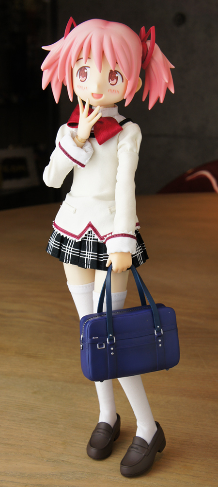 Mahou Shoujo Madoka☆Magica - Kaname Madoka - Real Action Heroes (#654) - Real Action Heroes MGM - 1/6 - School Uniform ver. (Good Smile Company, Max Factory, Medicom Toy)