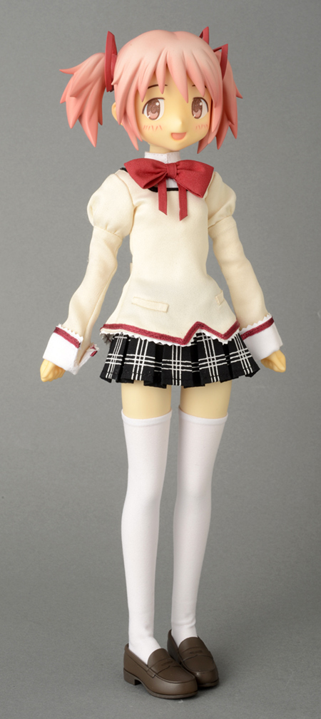 Mahou Shoujo Madoka☆Magica - Kaname Madoka - Real Action Heroes (#654) - Real Action Heroes MGM - 1/6 - School Uniform ver. (Good Smile Company, Max Factory, Medicom Toy)