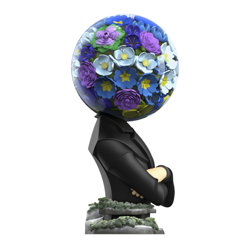 Original - Bust - Flower and Man - Winter Edition (Mighty Jaxx) photo 2
