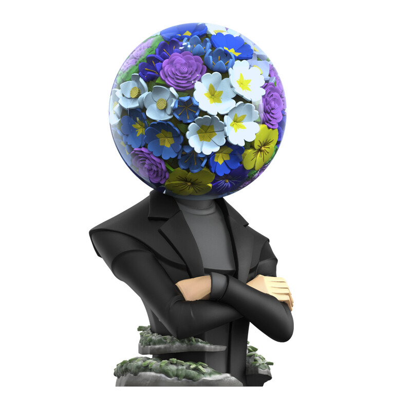 Original - Bust - Flower and Man - Winter Edition (Mighty Jaxx) photo 3