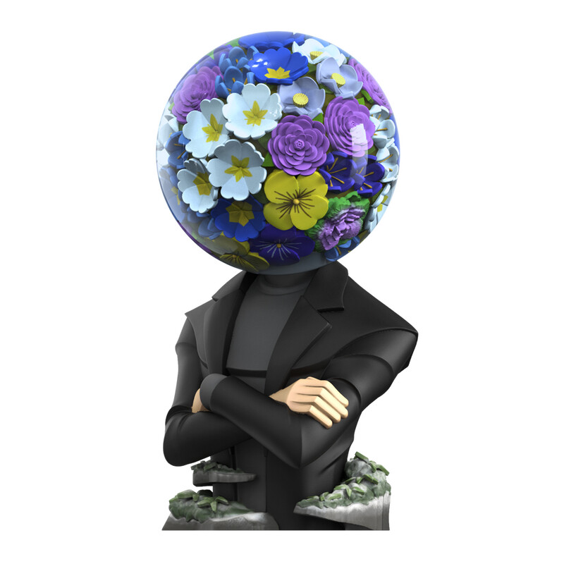 Original - Bust - Flower and Man - Winter Edition (Mighty Jaxx) photo 6