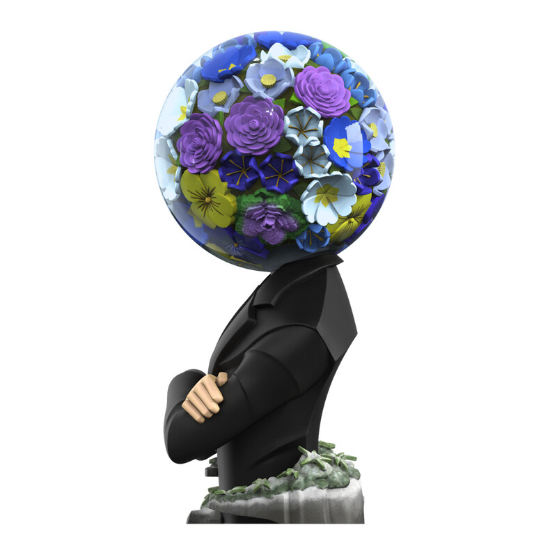 Original - Bust - Flower and Man - Winter Edition (Mighty Jaxx) photo 7