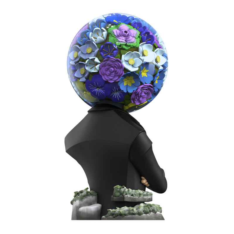 Original - Bust - Flower and Man - Winter Edition (Mighty Jaxx) photo 9
