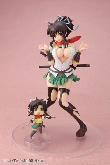 Senran Kagura - Asuka - 1/8 - NyuuNyuu Sozai Shiyo (Chara-Ani, Toy's Works)