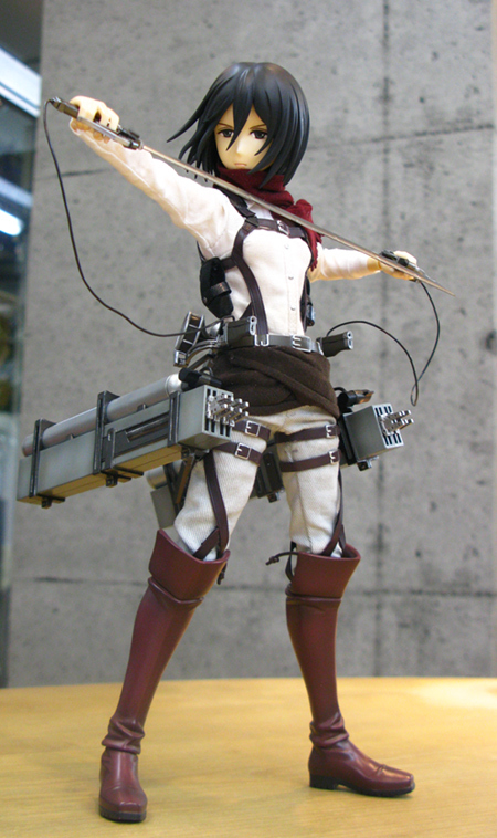 Shingeki no Kyojin - Mikasa Ackerman - Real Action Heroes (#648) - 1/6 (Medicom Toy)