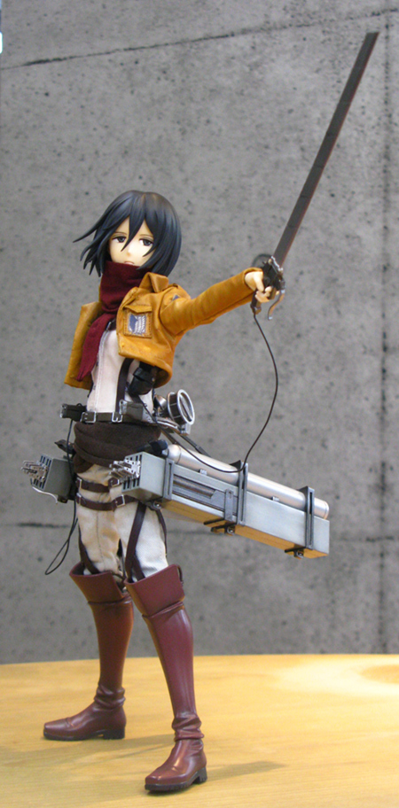 Shingeki no Kyojin - Mikasa Ackerman - Real Action Heroes (#648) - 1/6 (Medicom Toy)