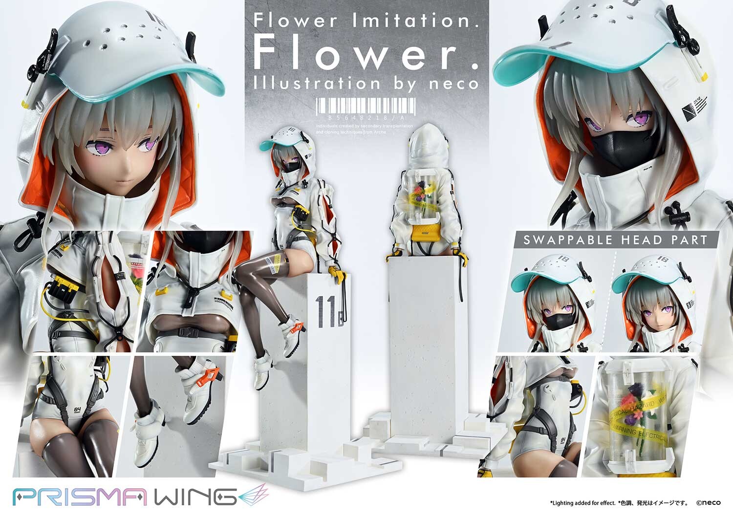 Flower Imitation. - Flower. - Prisma Wing  (PWNECO-01P) - 1/7 (Prime 1 Studio) photo 22