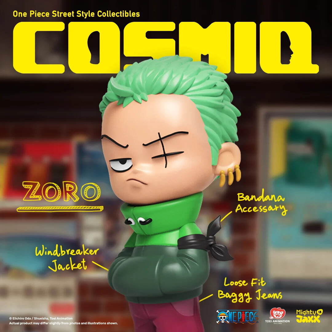 One Piece - Roronoa Zoro - CosmiQ x One Piece (Mighty Jaxx)