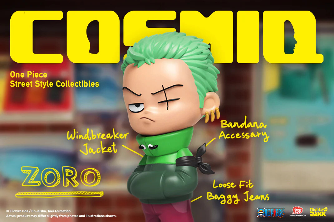 One Piece - Roronoa Zoro - CosmiQ x One Piece (Mighty Jaxx) photo 8