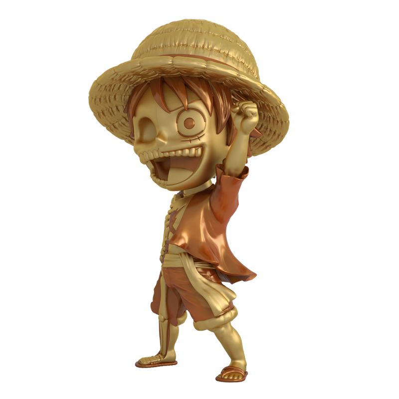 One Piece - Monkey D. Luffy - XXRAY Plus - Treasure Gold Edition (Mighty Jaxx) photo 9