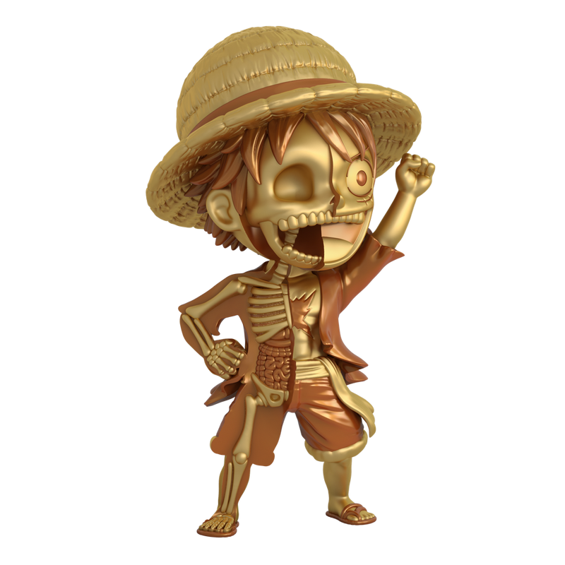One Piece - Monkey D. Luffy - XXRAY Plus - Treasure Gold Edition (Mighty Jaxx) photo 11