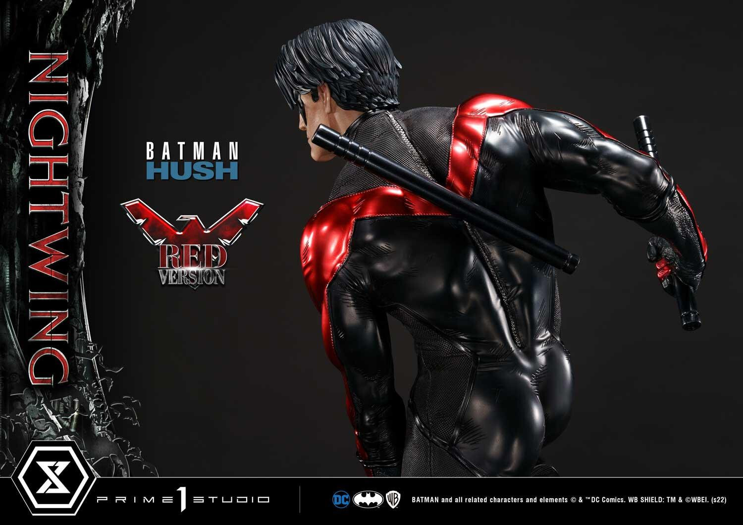 Batman: Hush - Nightwing - Museum Masterline Series  (MMDCBH-06RD) - 1/3 - Red Version (Prime 1 Studio) photo 6