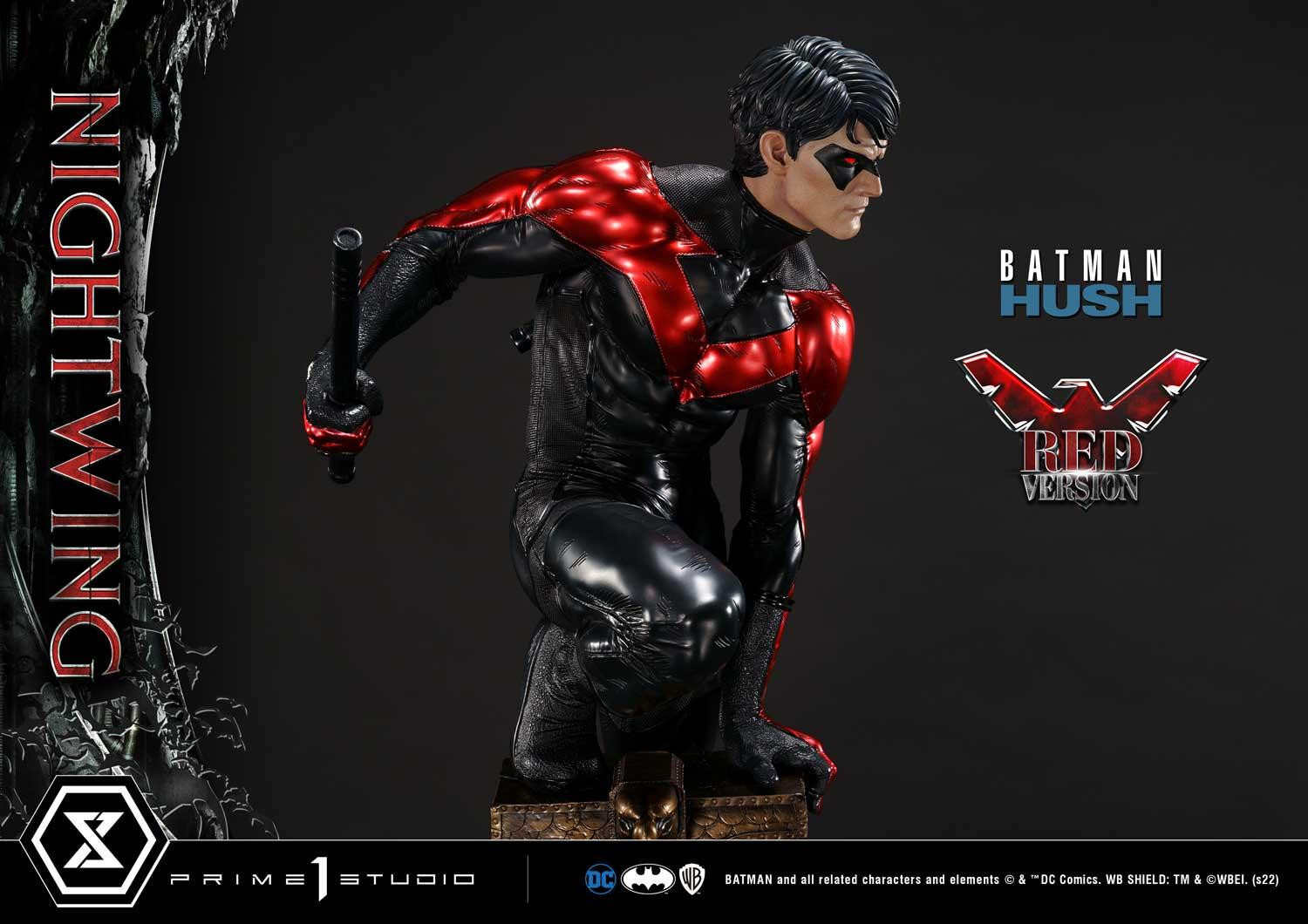 Batman: Hush - Nightwing - Museum Masterline Series  (MMDCBH-06RD) - 1/3 - Red Version (Prime 1 Studio) photo 8