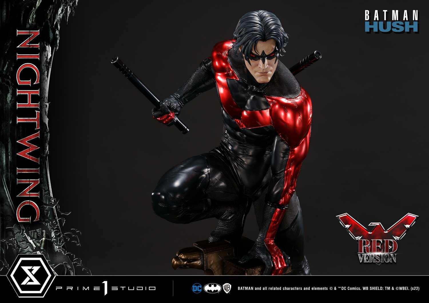 Batman: Hush - Nightwing - Museum Masterline Series  (MMDCBH-06RD) - 1/3 - Red Version (Prime 1 Studio) photo 9