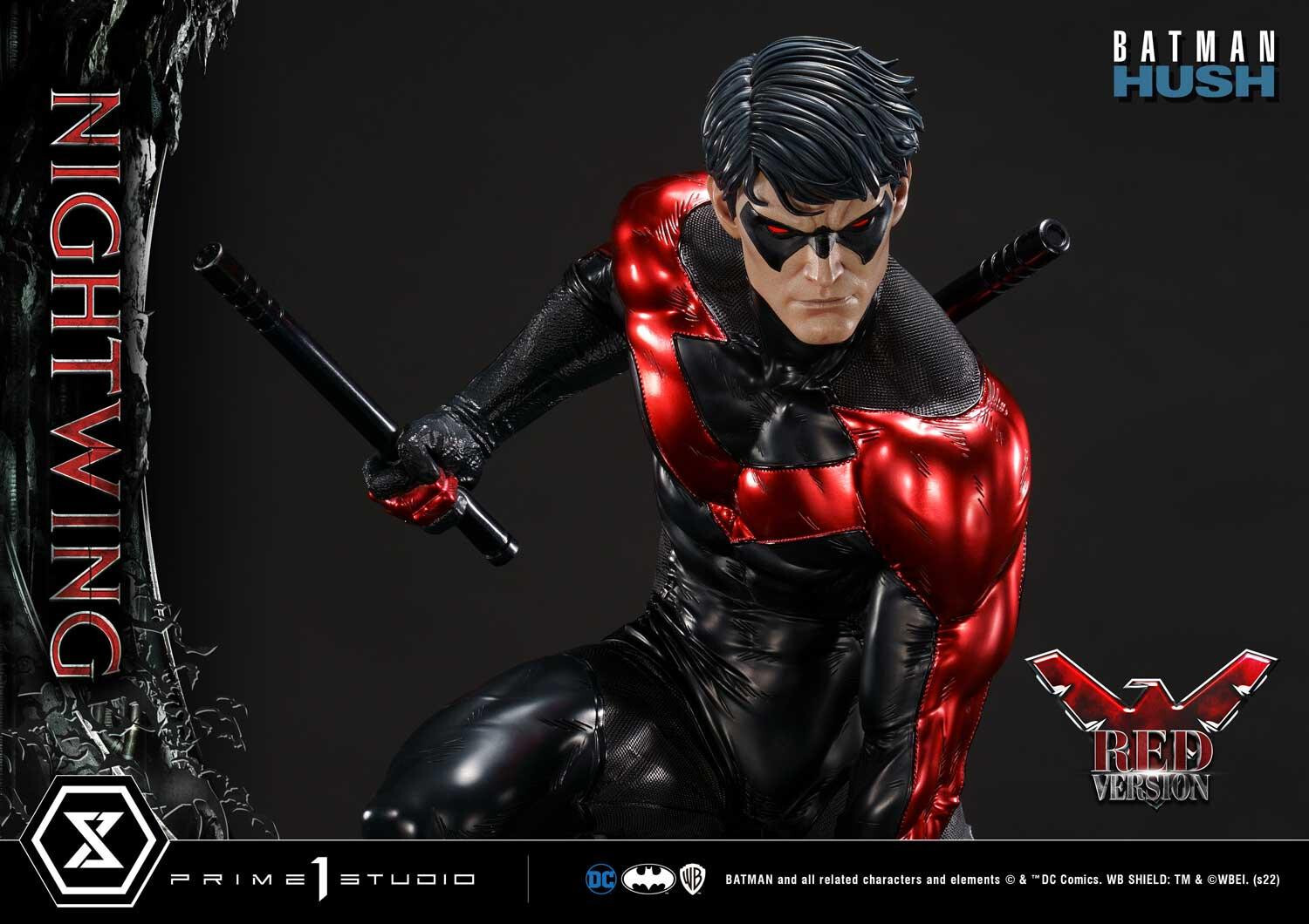 Batman: Hush - Nightwing - Museum Masterline Series  (MMDCBH-06RD) - 1/3 - Red Version (Prime 1 Studio) photo 10