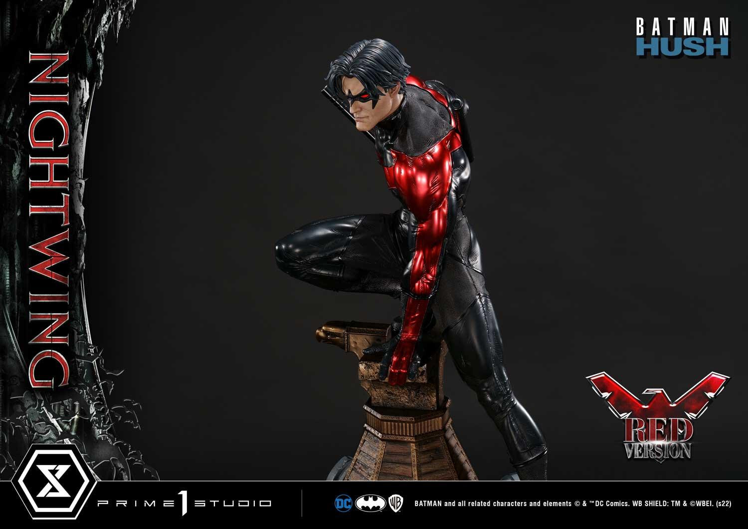 Batman: Hush - Nightwing - Museum Masterline Series  (MMDCBH-06RD) - 1/3 - Red Version (Prime 1 Studio) photo 11