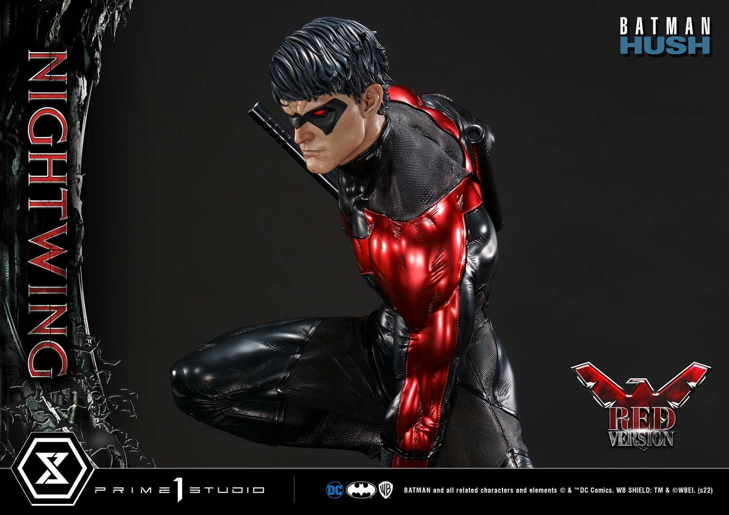 Batman: Hush - Nightwing - Museum Masterline Series  (MMDCBH-06RD) - 1/3 - Red Version (Prime 1 Studio) photo 12