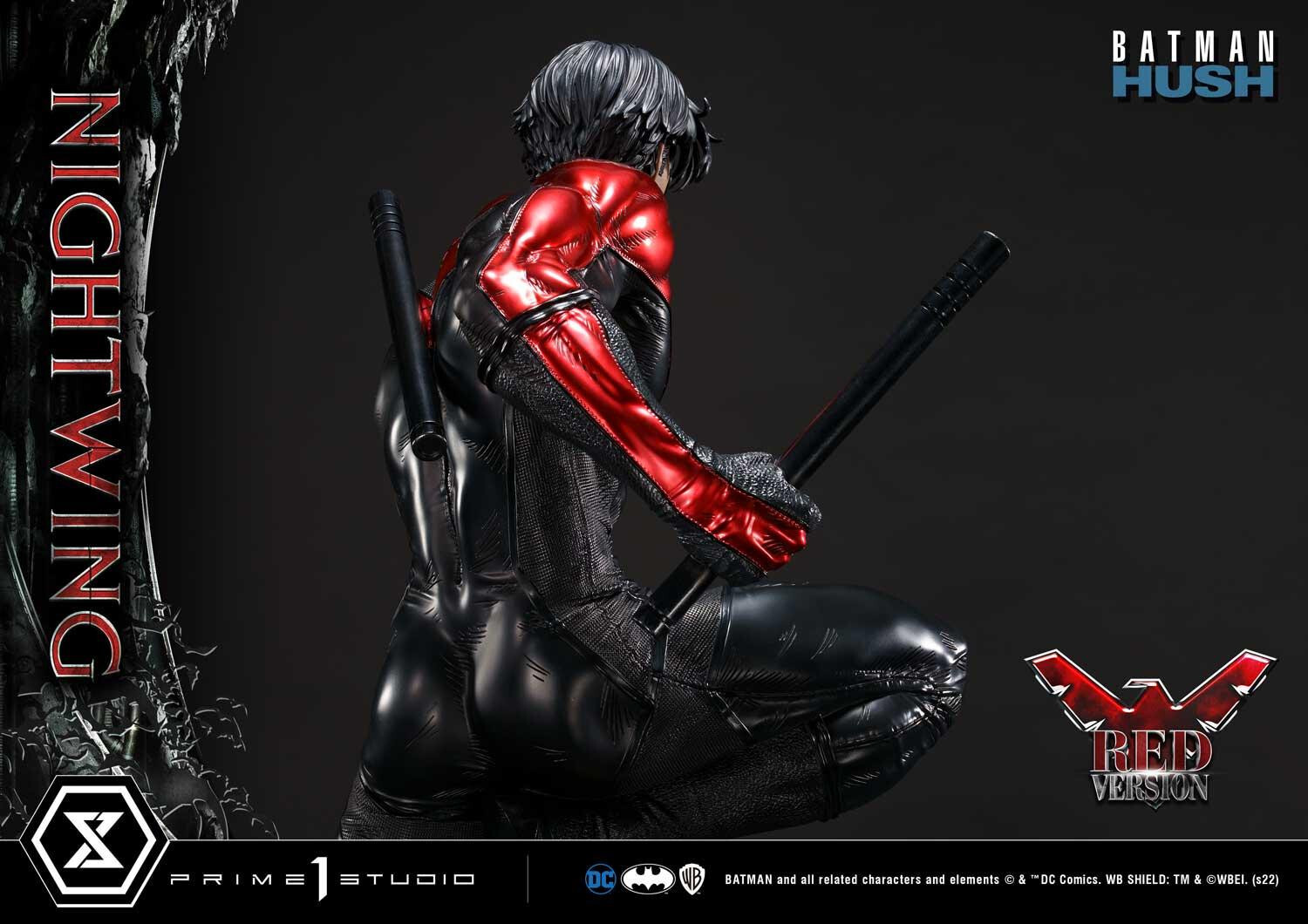 Batman: Hush - Nightwing - Museum Masterline Series  (MMDCBH-06RD) - 1/3 - Red Version (Prime 1 Studio) photo 13