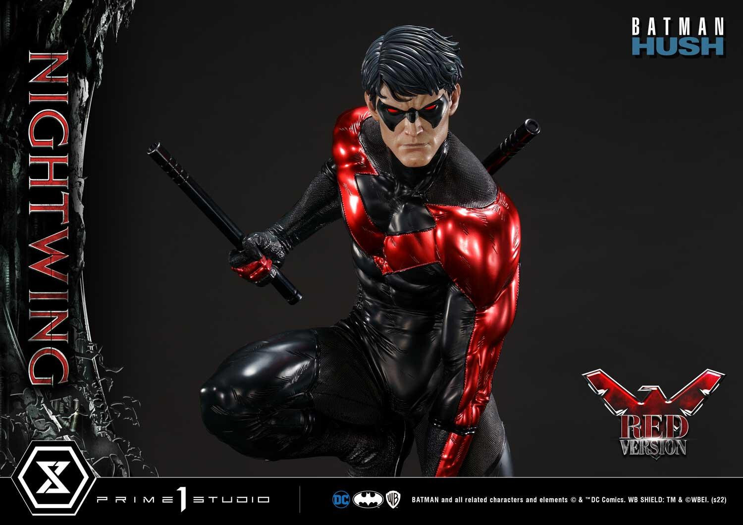 Batman: Hush - Nightwing - Museum Masterline Series  (MMDCBH-06RD) - 1/3 - Red Version (Prime 1 Studio) photo 15
