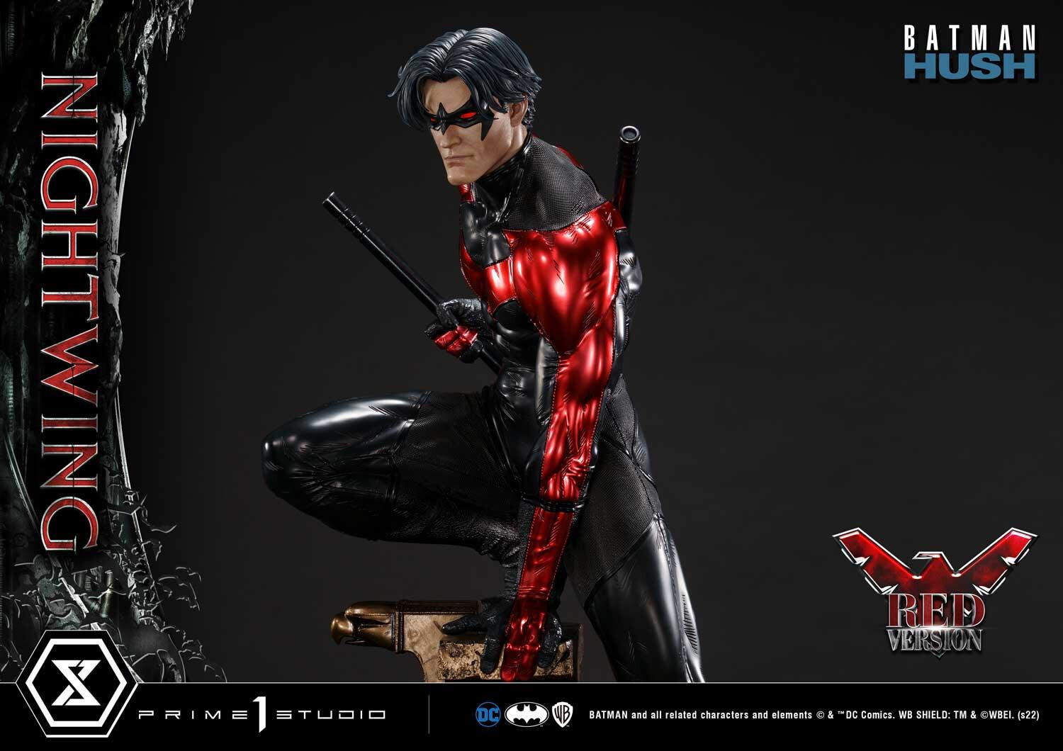Batman: Hush - Nightwing - Museum Masterline Series  (MMDCBH-06RD) - 1/3 - Red Version (Prime 1 Studio) photo 16